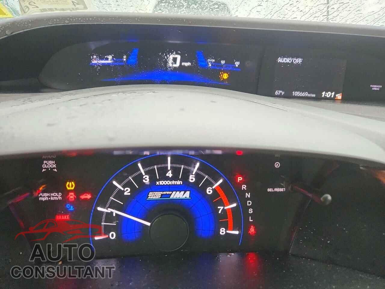 HONDA CIVIC 2012 - JHMFB4F20CS006375