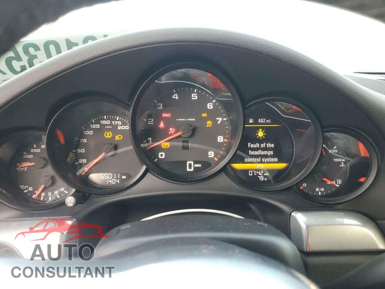 PORSCHE 911 2012 - WP0AA2A92CS106663