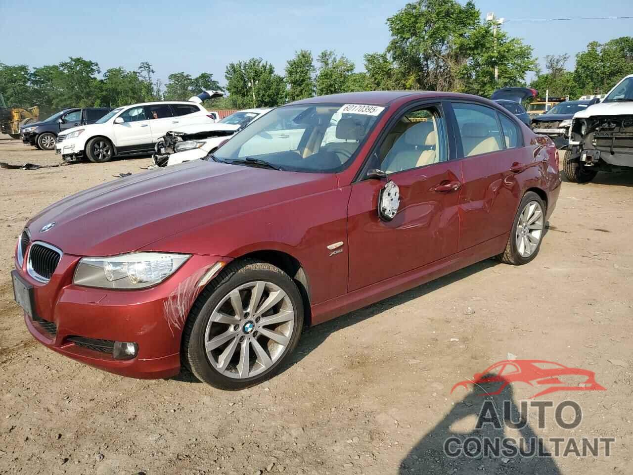 BMW 3 SERIES 2011 - WBAPK7C52BA773216