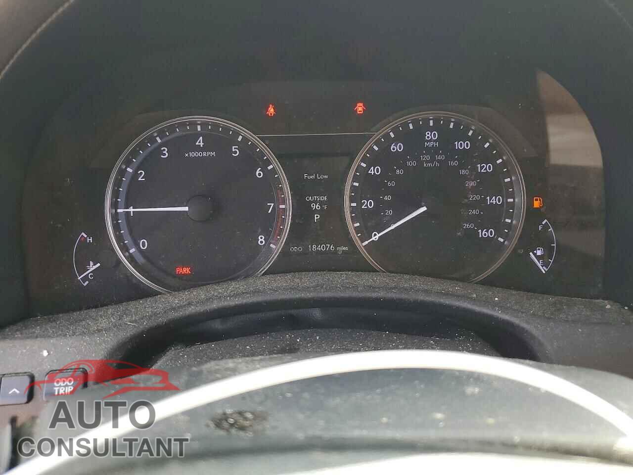LEXUS GS350 2013 - JTHCE1BLXD5014880