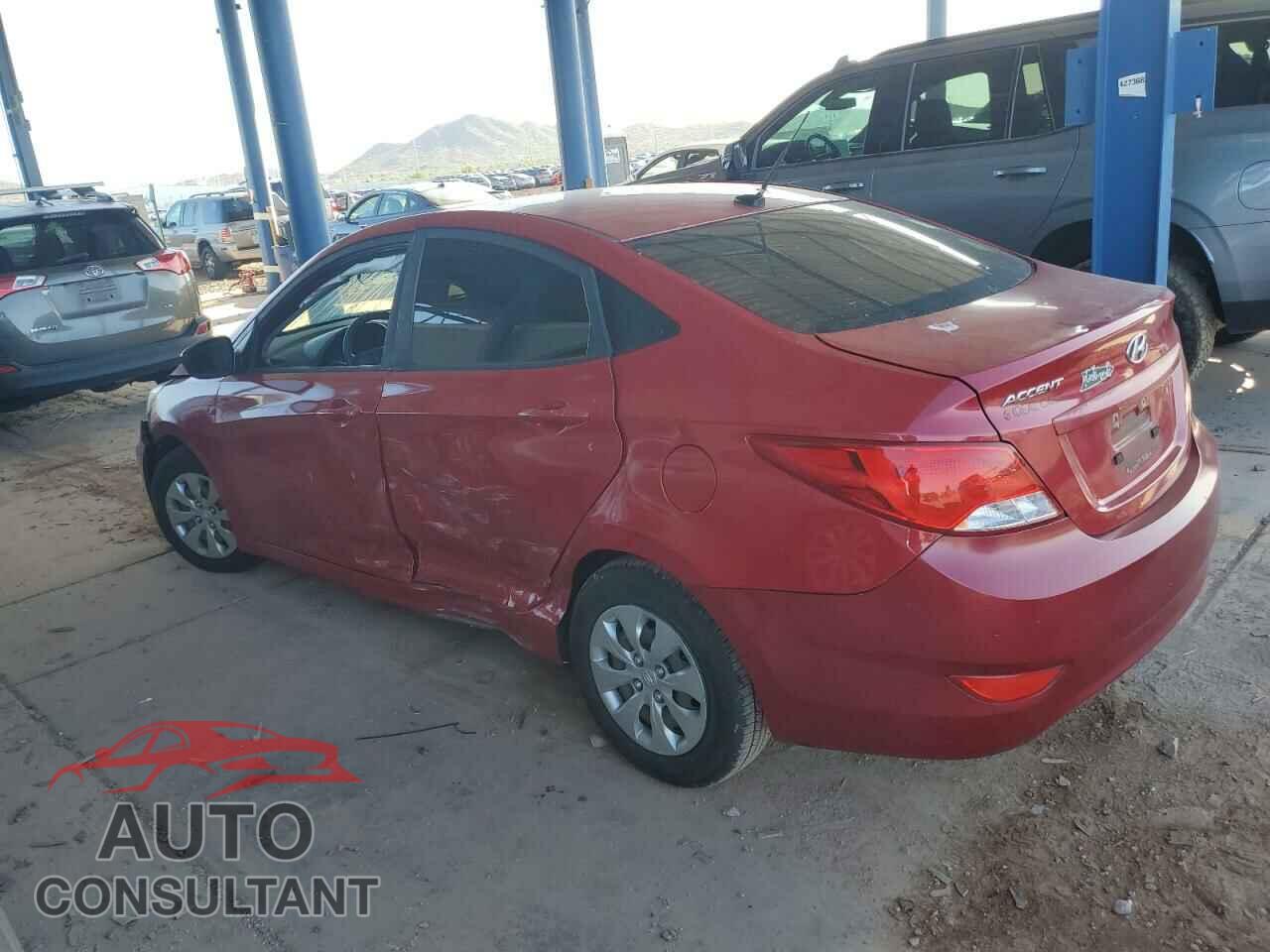 HYUNDAI ACCENT 2017 - KMHCT4AEXHU236984