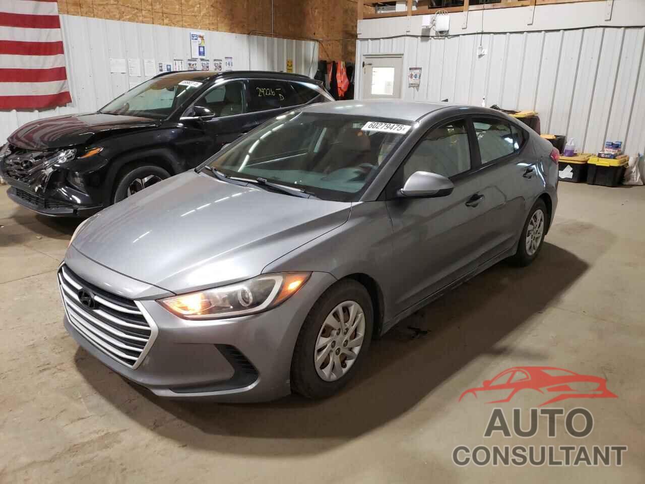 HYUNDAI ELANTRA 2017 - KMHD74LF8HU382489
