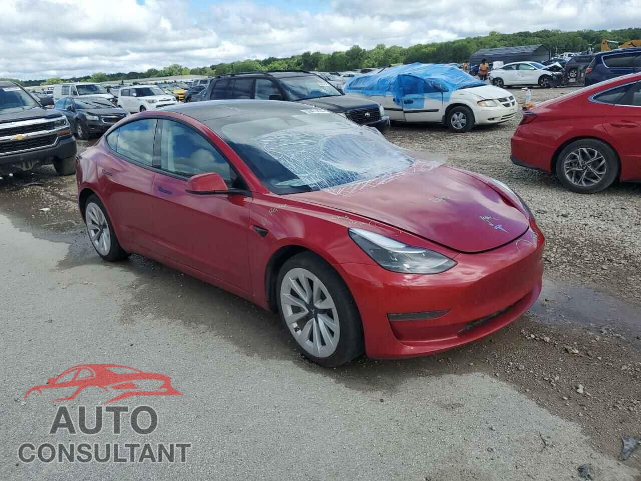 TESLA MODEL 3 2022 - 5YJ3E1EBXNF192339