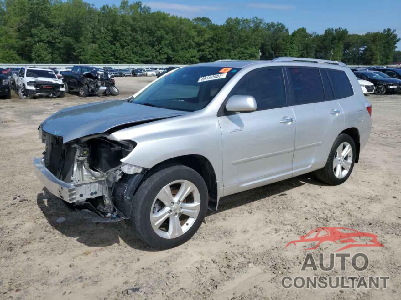 TOYOTA HIGHLANDER 2010 - 5TDYK3EH2AS016132