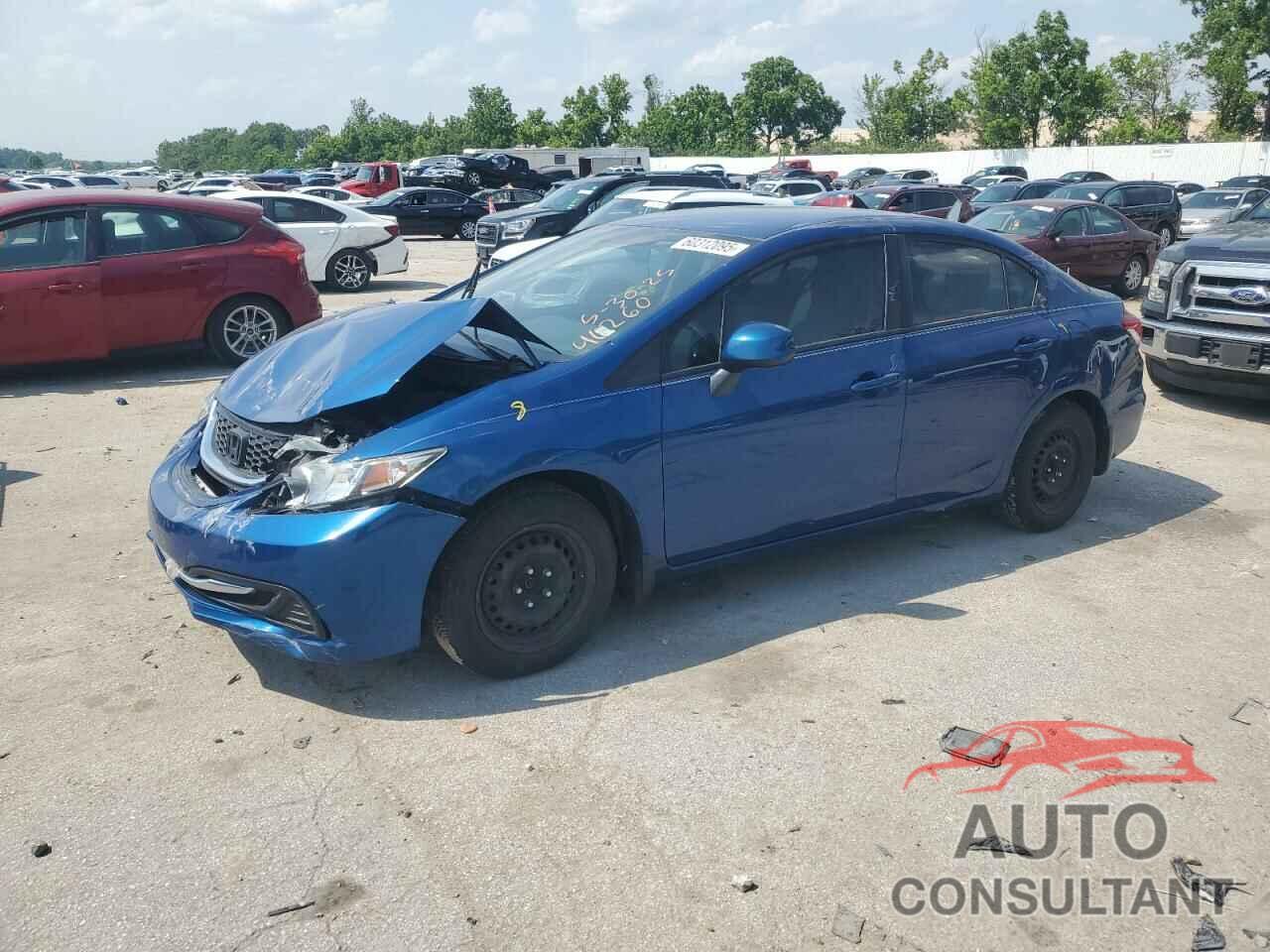 HONDA CIVIC 2013 - 19XFB2F56DE018308