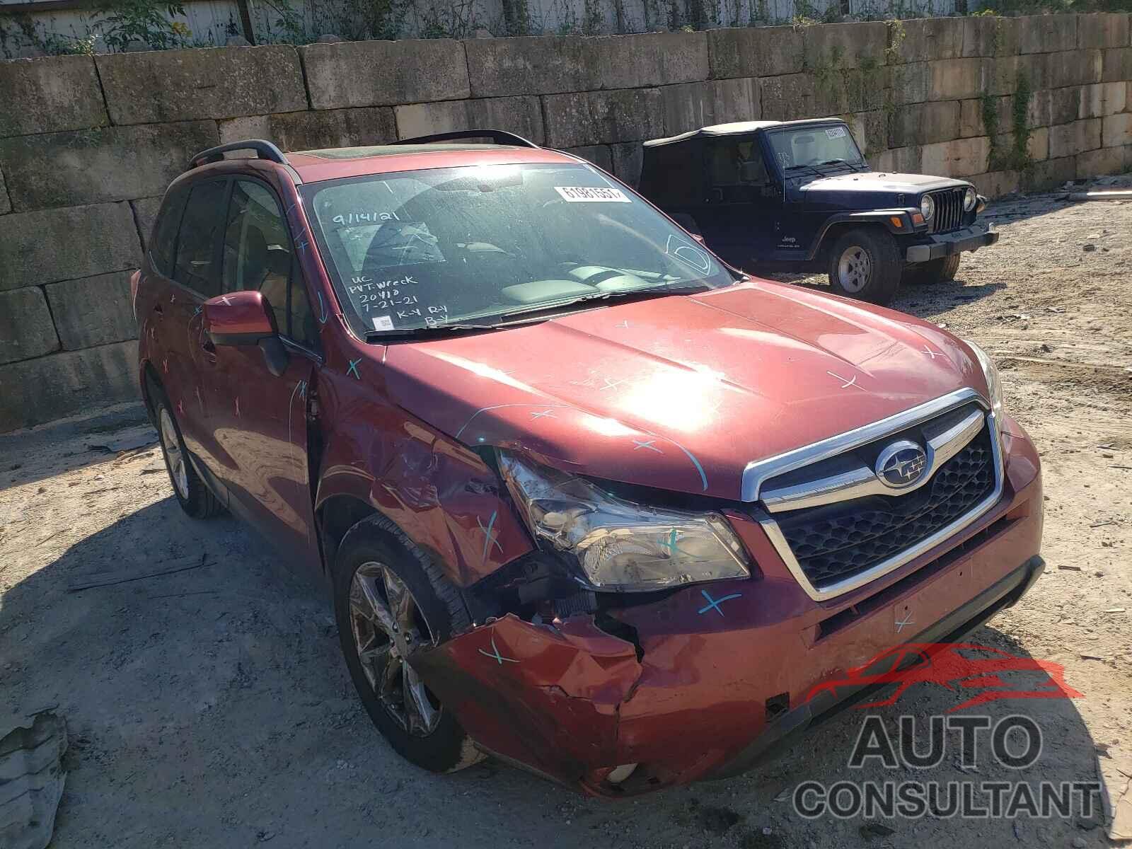 SUBARU FORESTER 2016 - JF2SJAHC7GH453197