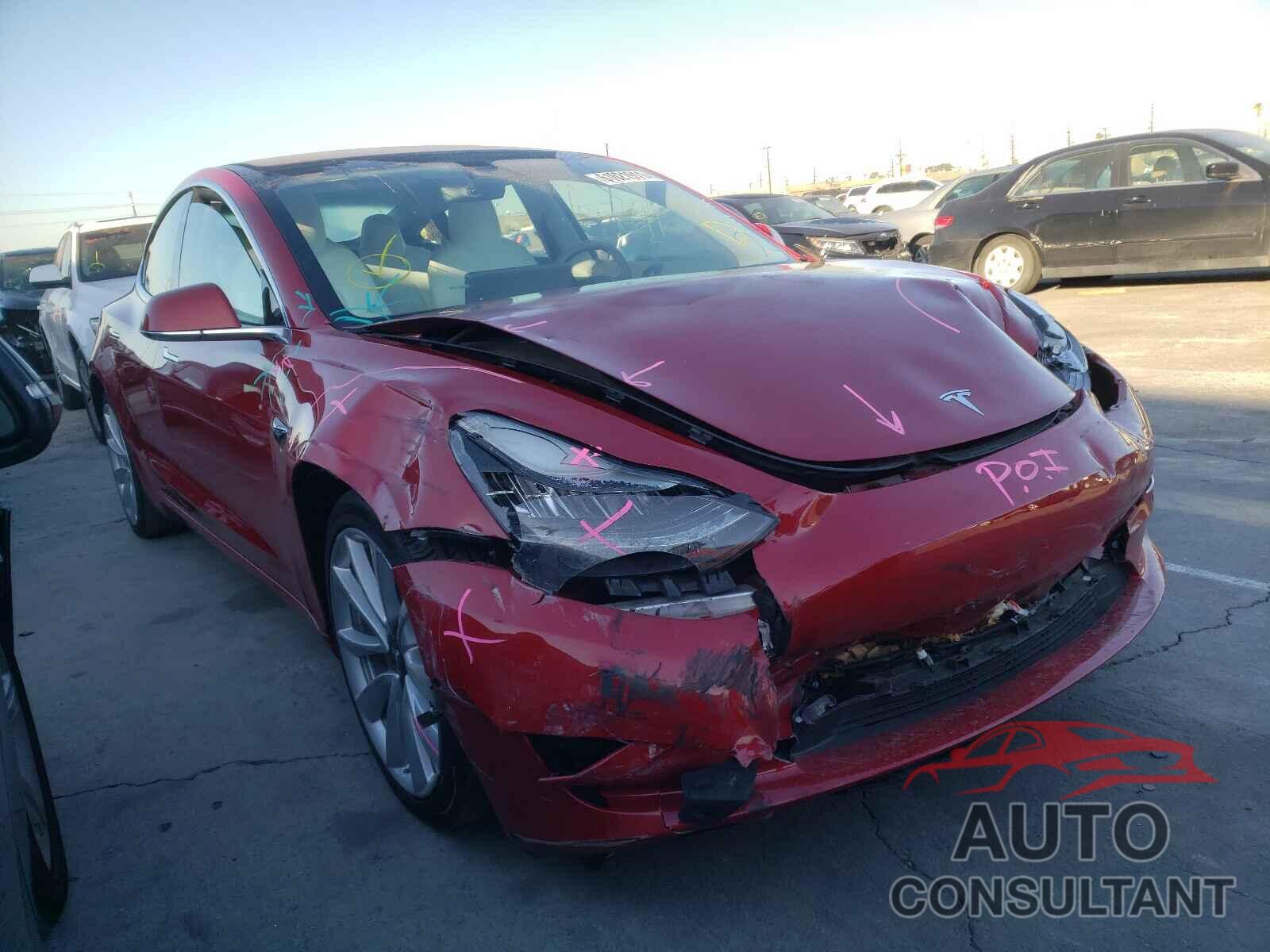 TESLA MODEL 3 2019 - 5YJ3E1EB5KF192650