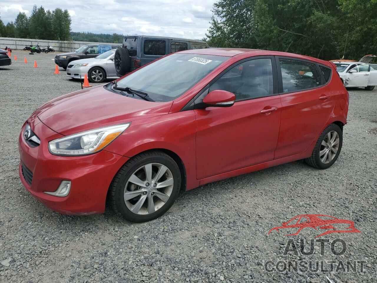 HYUNDAI ACCENT 2014 - KMHCU5AE1EU189133