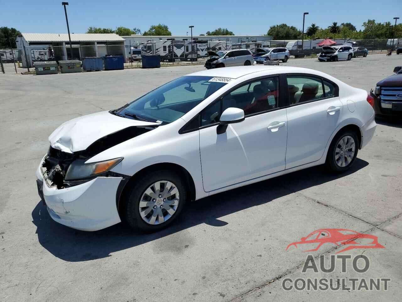 HONDA CIVIC 2012 - 2HGFB2F53CH582325
