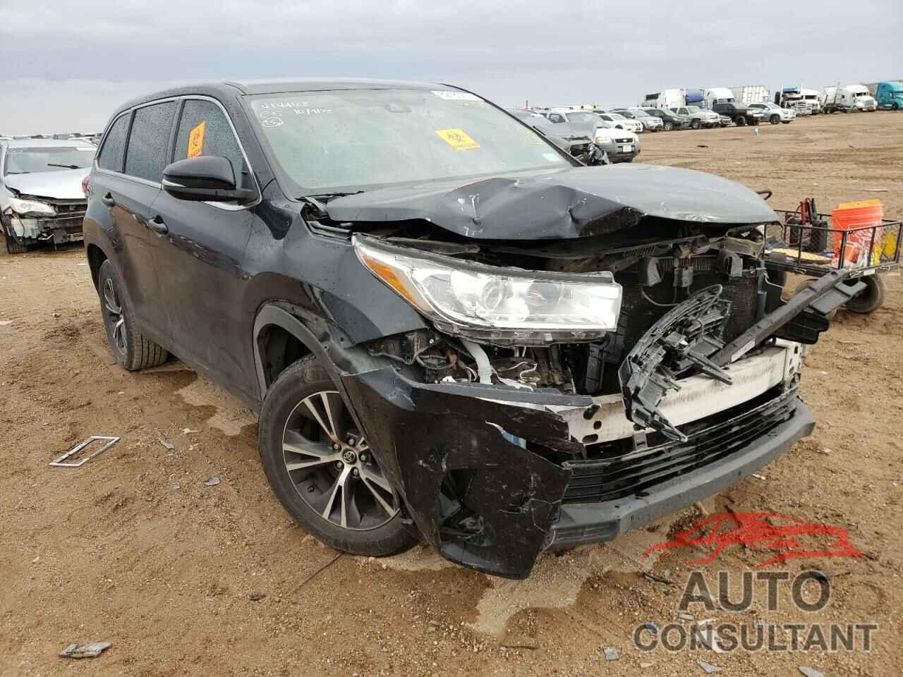 TOYOTA HIGHLANDER 2017 - 5TDZARFH8HS027395