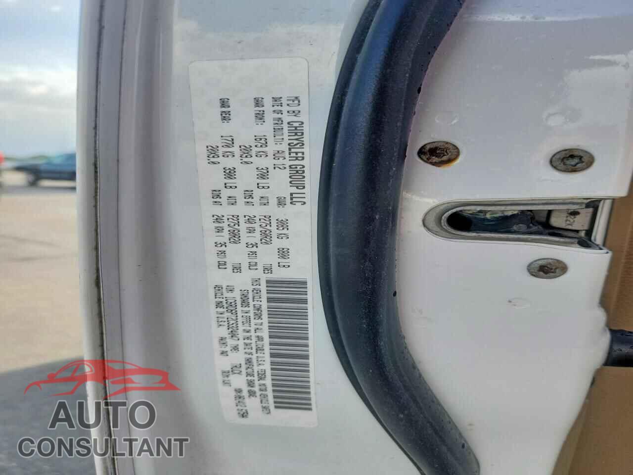 DODGE RAM 1500 2012 - 1C6RD6PT2CS324047