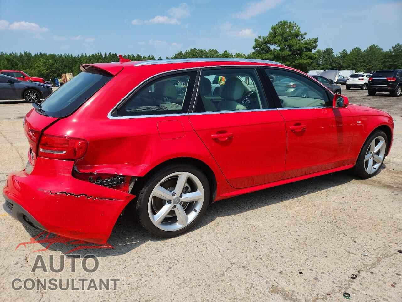 AUDI A4 2012 - WAU4FBFL3CA082685