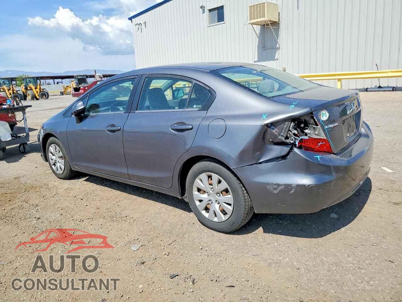 HONDA CIVIC 2012 - 19XFB2F51CE009613