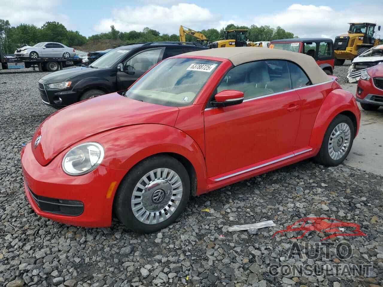 VOLKSWAGEN BEETLE 2013 - 3VW5P7ATXDM827166