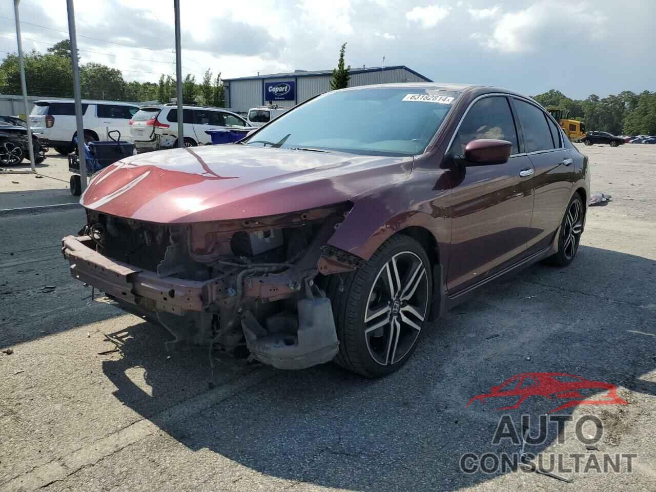 HONDA ACCORD 2016 - 1HGCR2F51GA109445