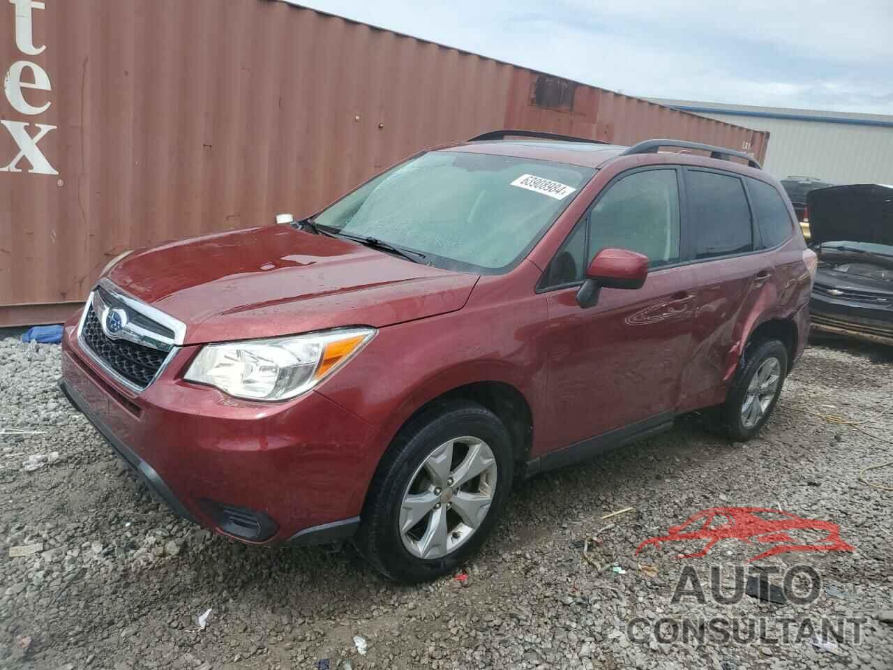 SUBARU FORESTER 2016 - JF2SJADC3GH490320