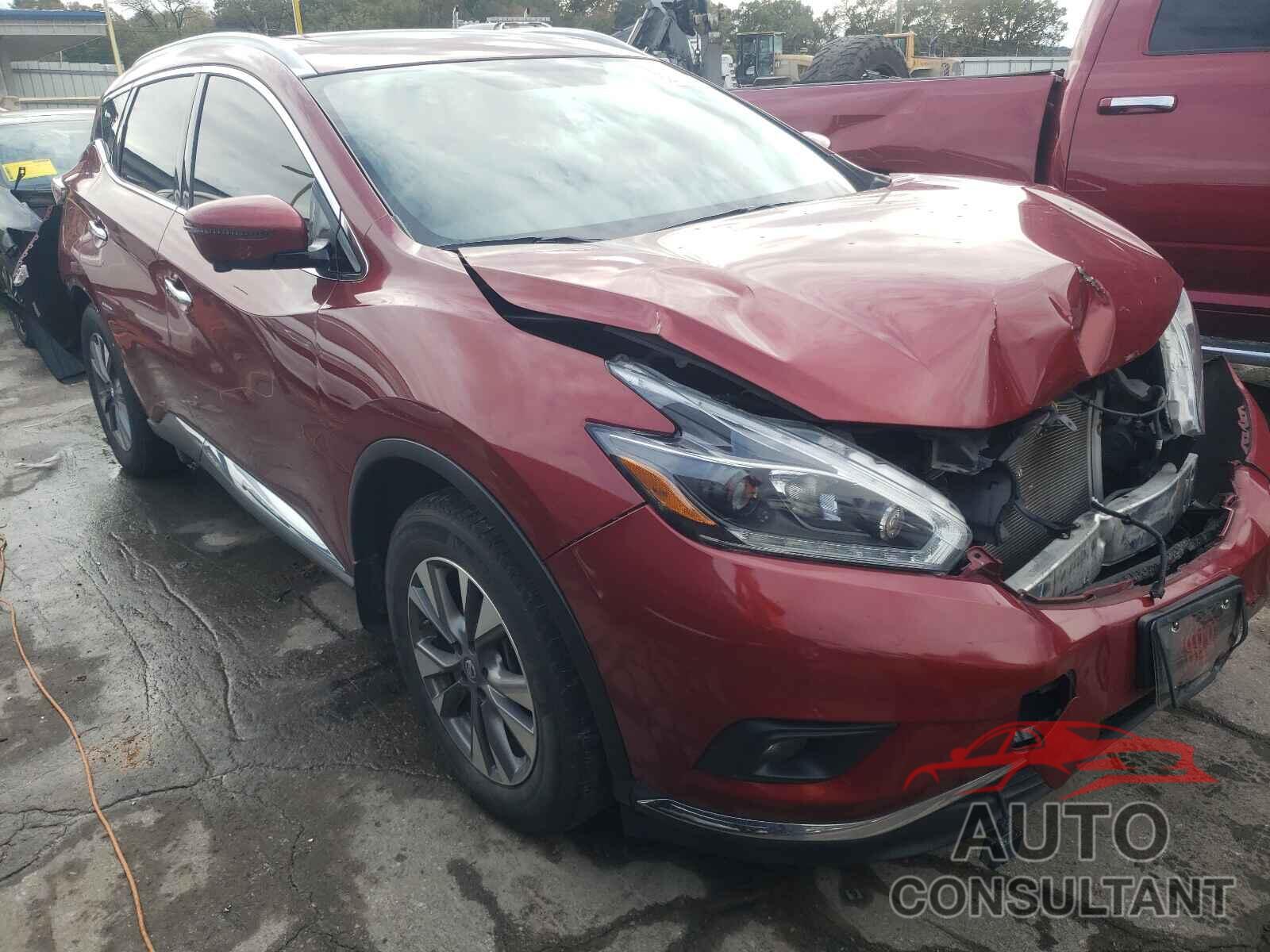 NISSAN MURANO 2018 - 5N1AZ2MH1JN125997