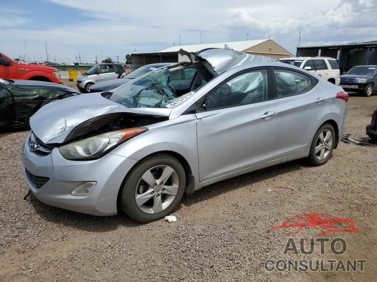HYUNDAI ELANTRA 2013 - 5NPDH4AE4DH417464