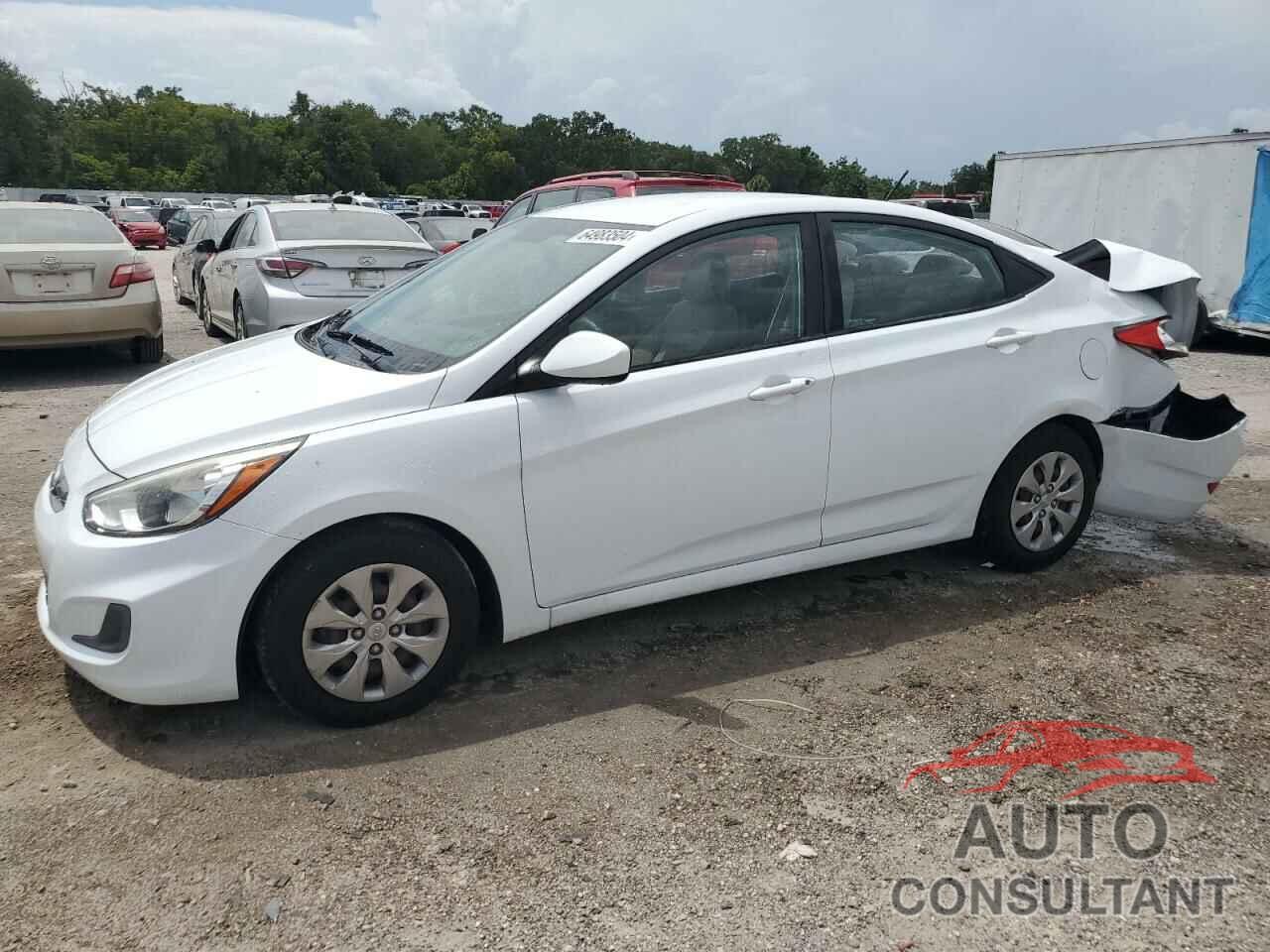 HYUNDAI ACCENT 2017 - KMHCT4AE0HU332946