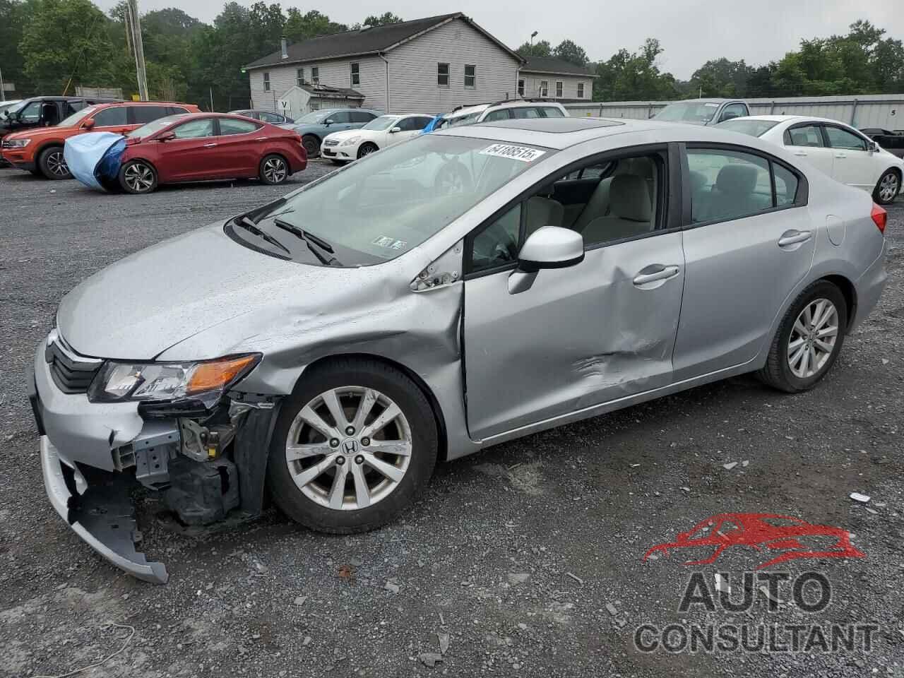 HONDA CIVIC 2012 - 2HGFB2F83CH319262