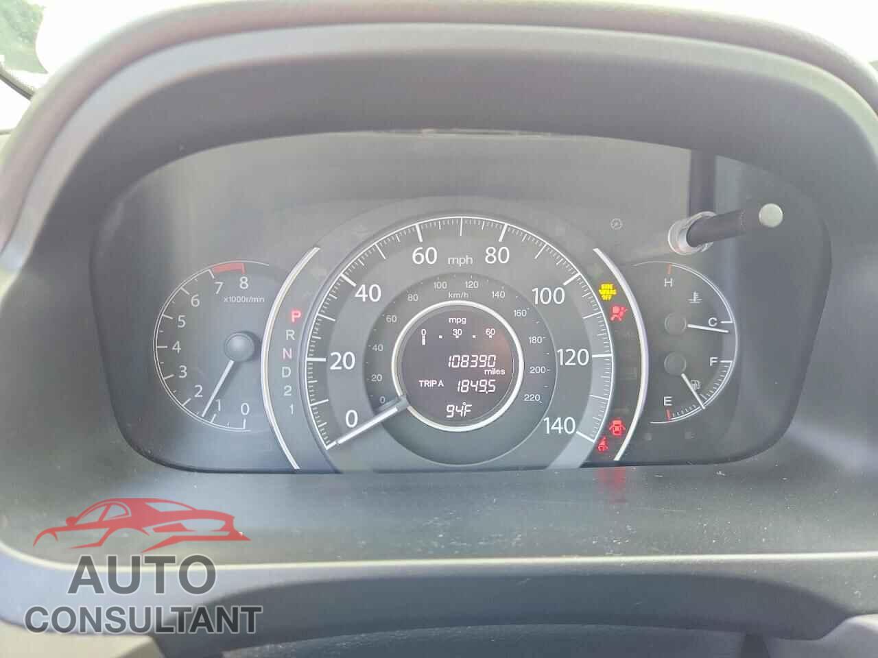 HONDA CRV 2012 - 5J6RM3H72CL043735