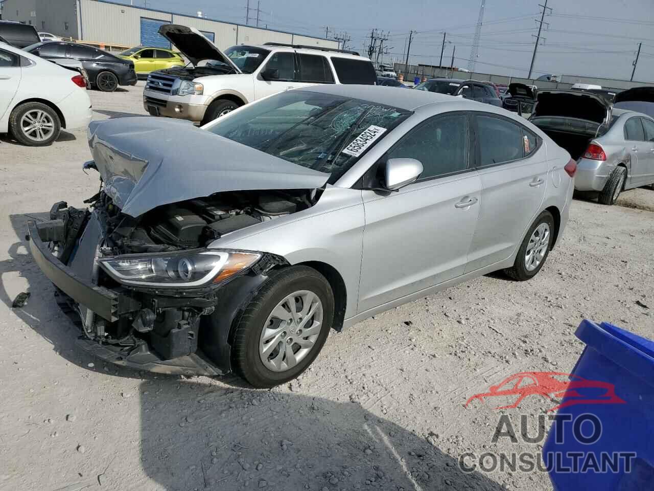 HYUNDAI ELANTRA 2017 - KMHD74LF6HU116873