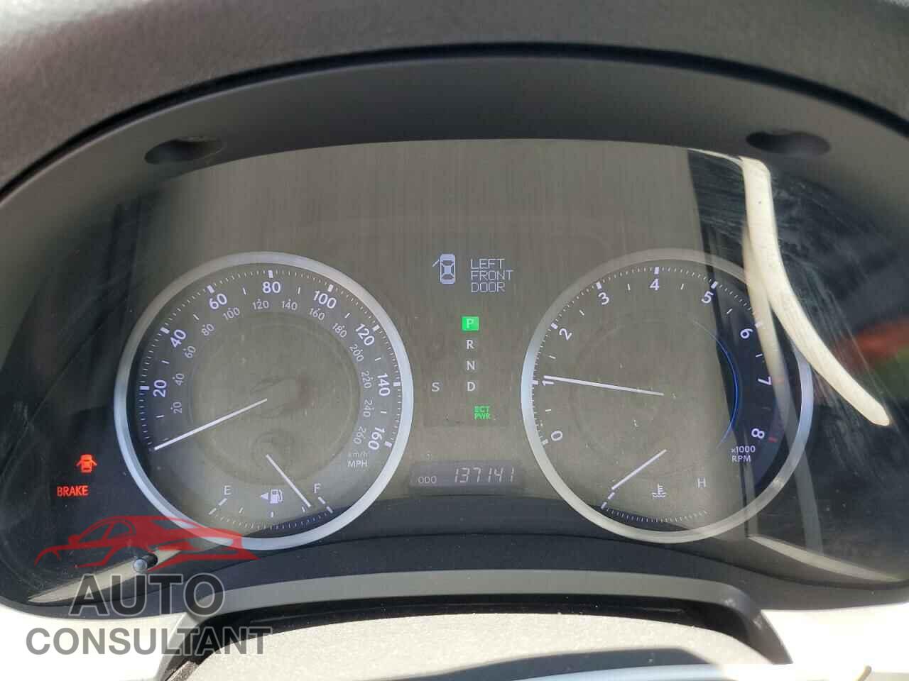LEXUS IS 2012 - JTHBF5C2XC5160412