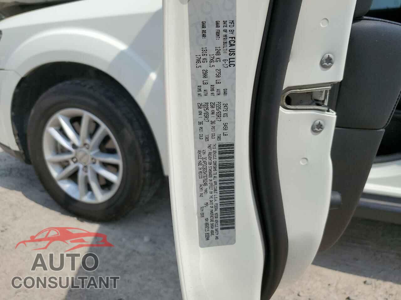DODGE JOURNEY 2017 - 3C4PDCBG5HT676246