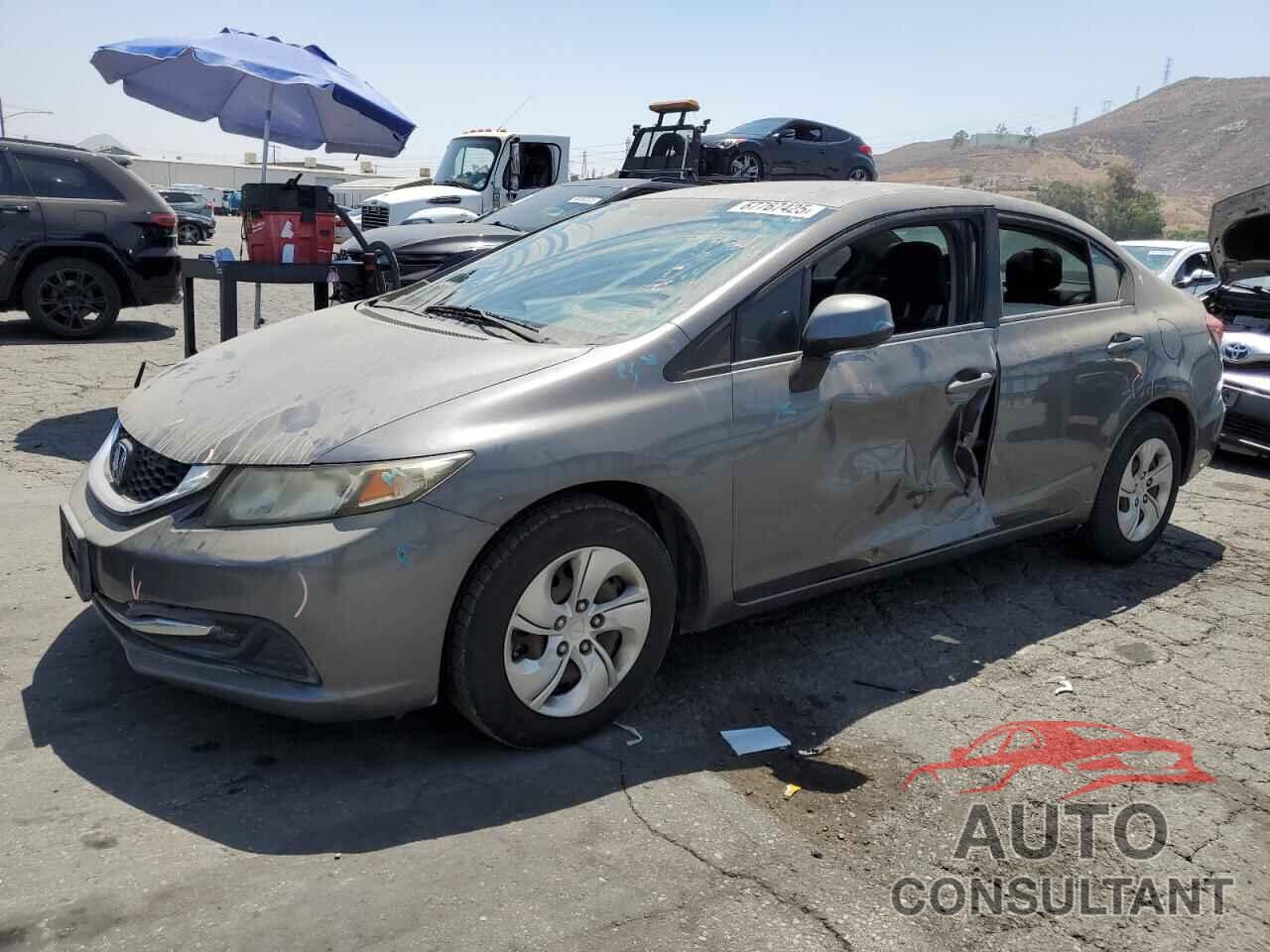 HONDA CIVIC 2013 - 19XFB2F56DE291233