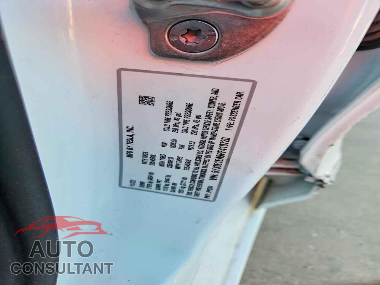 TESLA MODEL 3 2023 - 5YJ3E1EA9PF410720