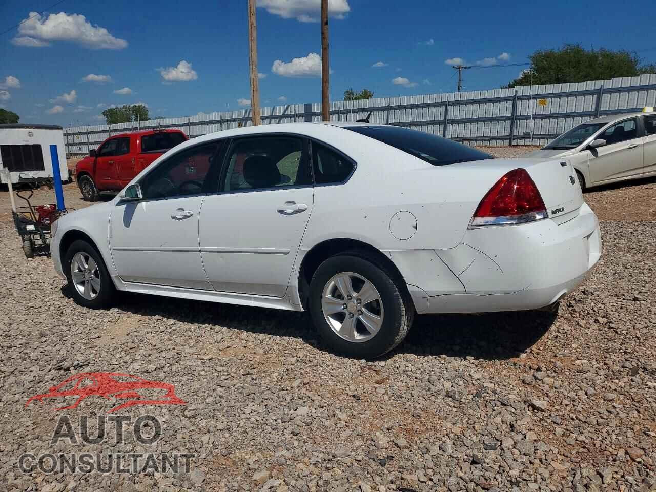CHEVROLET IMPALA 2012 - 2G1WA5E39C1192897
