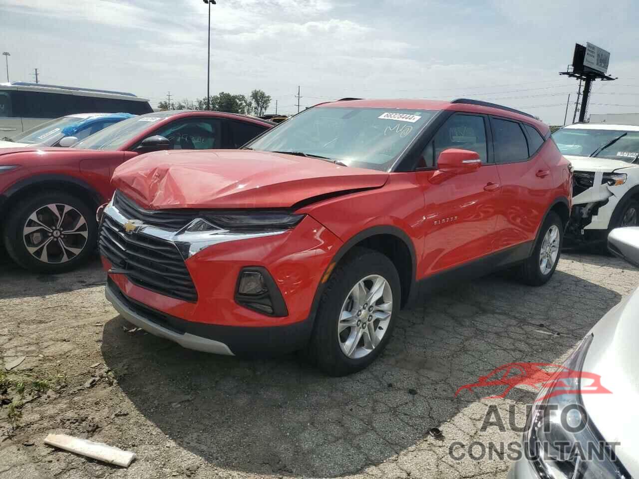 CHEVROLET BLAZER 2020 - 3GNKBCRS0LS715499