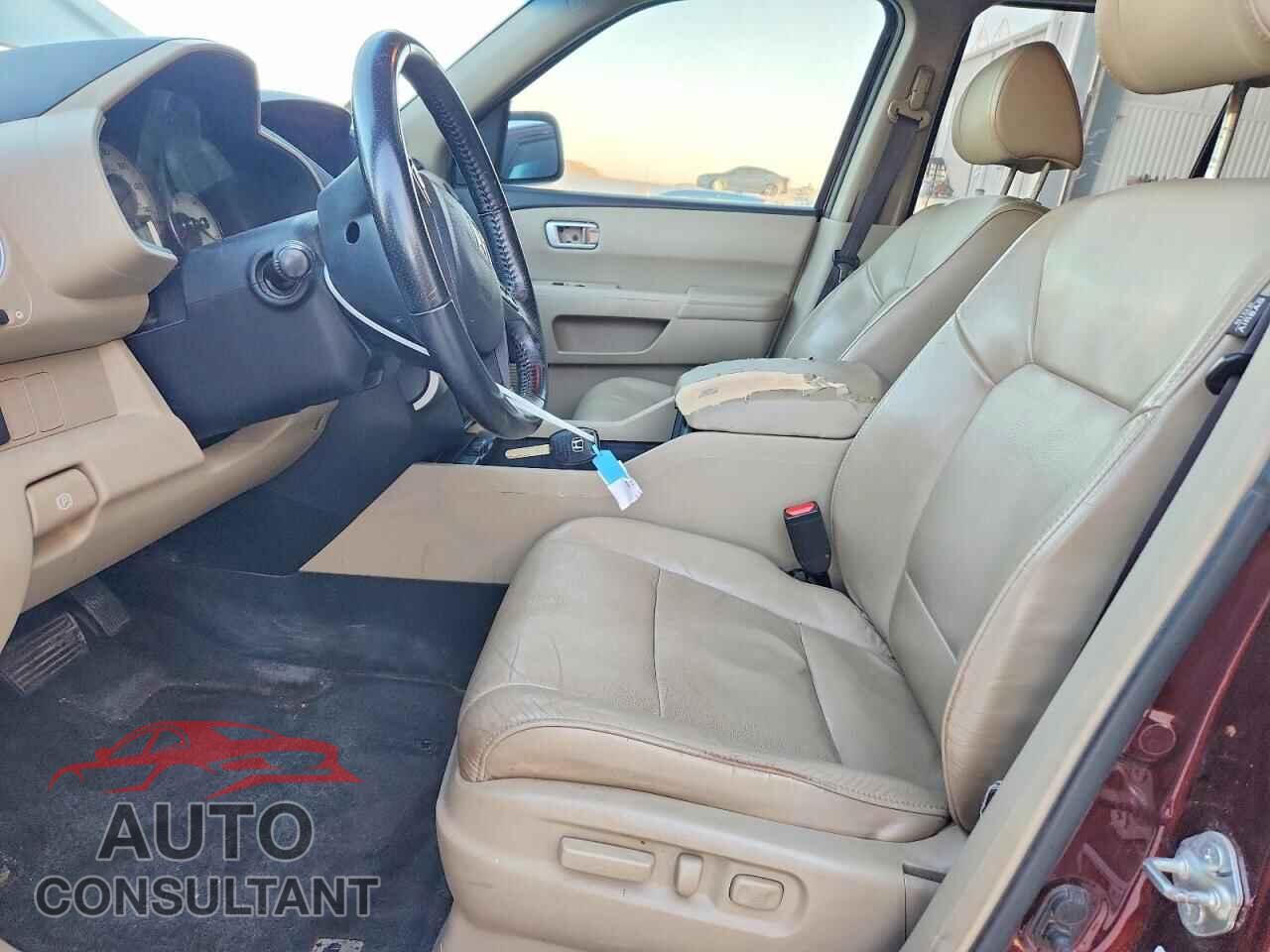 HONDA PILOT 2011 - 5FNYF4H67BB080709