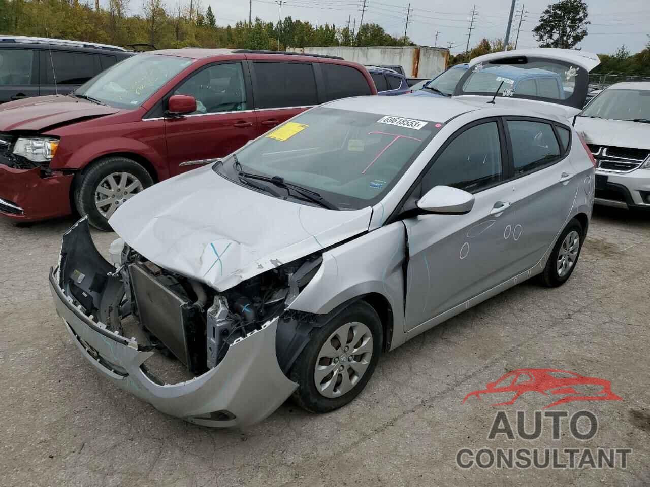 HYUNDAI ACCENT 2017 - KMHCT5AE1HU301243