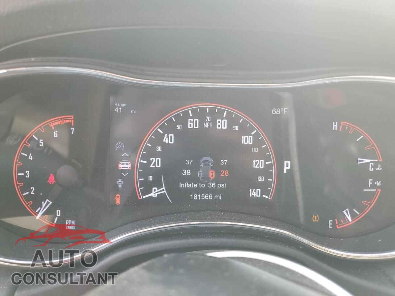 DODGE DURANGO 2016 - 1C4SDJET5GC486402