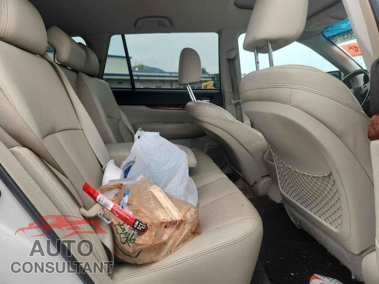 SUBARU OUTBACK 2012 - 4S4BRBLC1C3218625