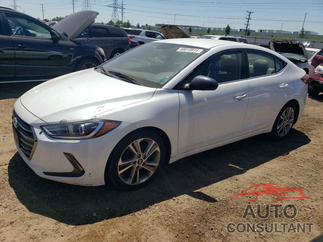 HYUNDAI ELANTRA 2018 - 5NPD84LF4JH283878