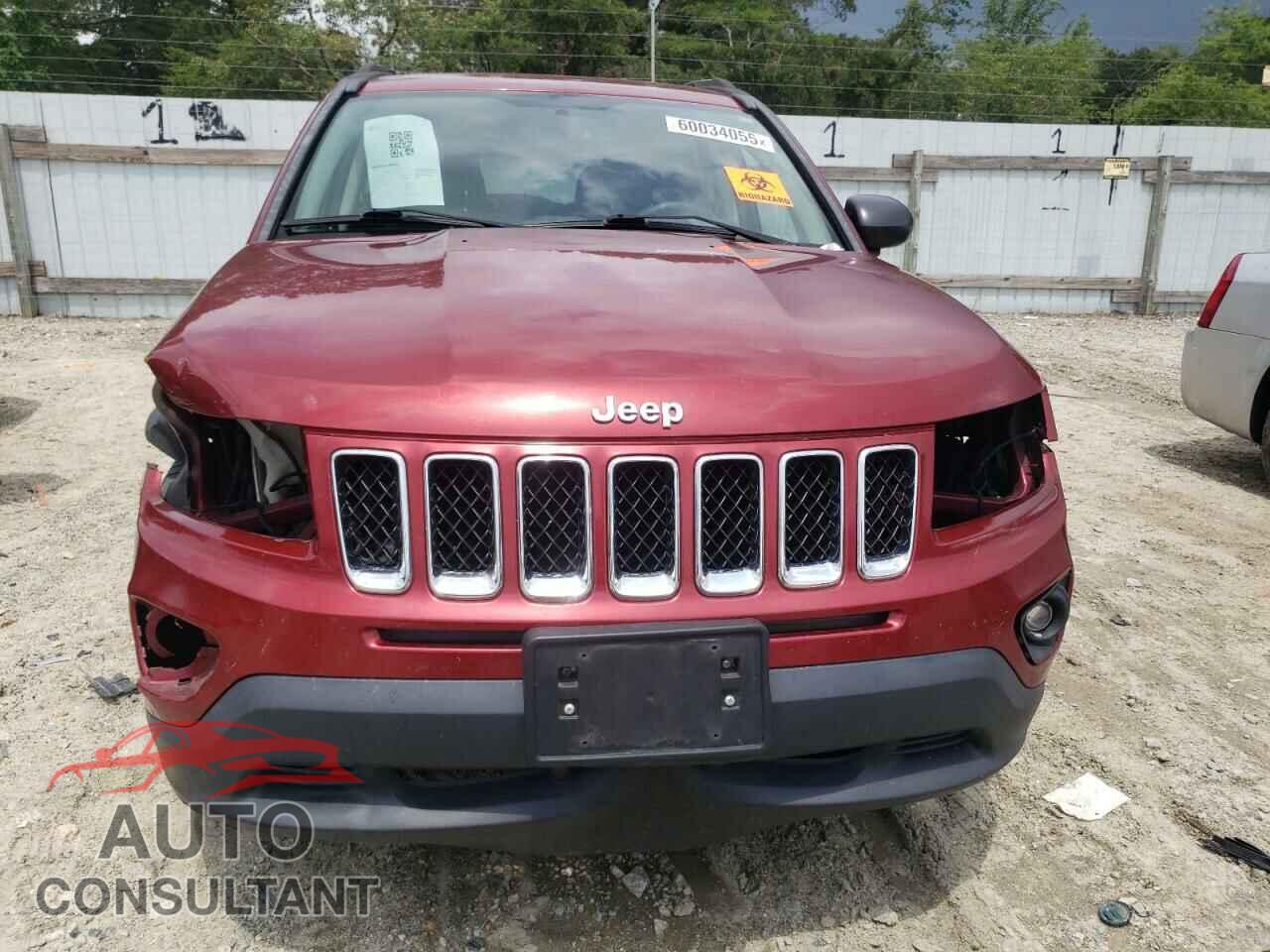 JEEP COMPASS 2016 - 1C4NJDBB6GD509957