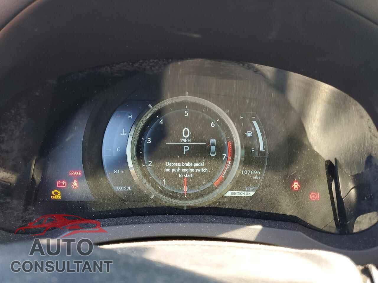 LEXUS IS 2016 - JTHCE1D2XG5010532