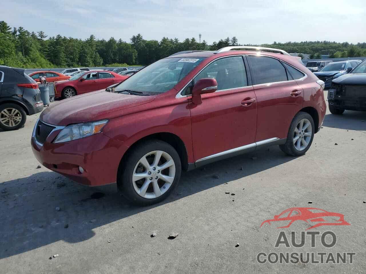 LEXUS RX350 2012 - 2T2ZK1BA7CC085308