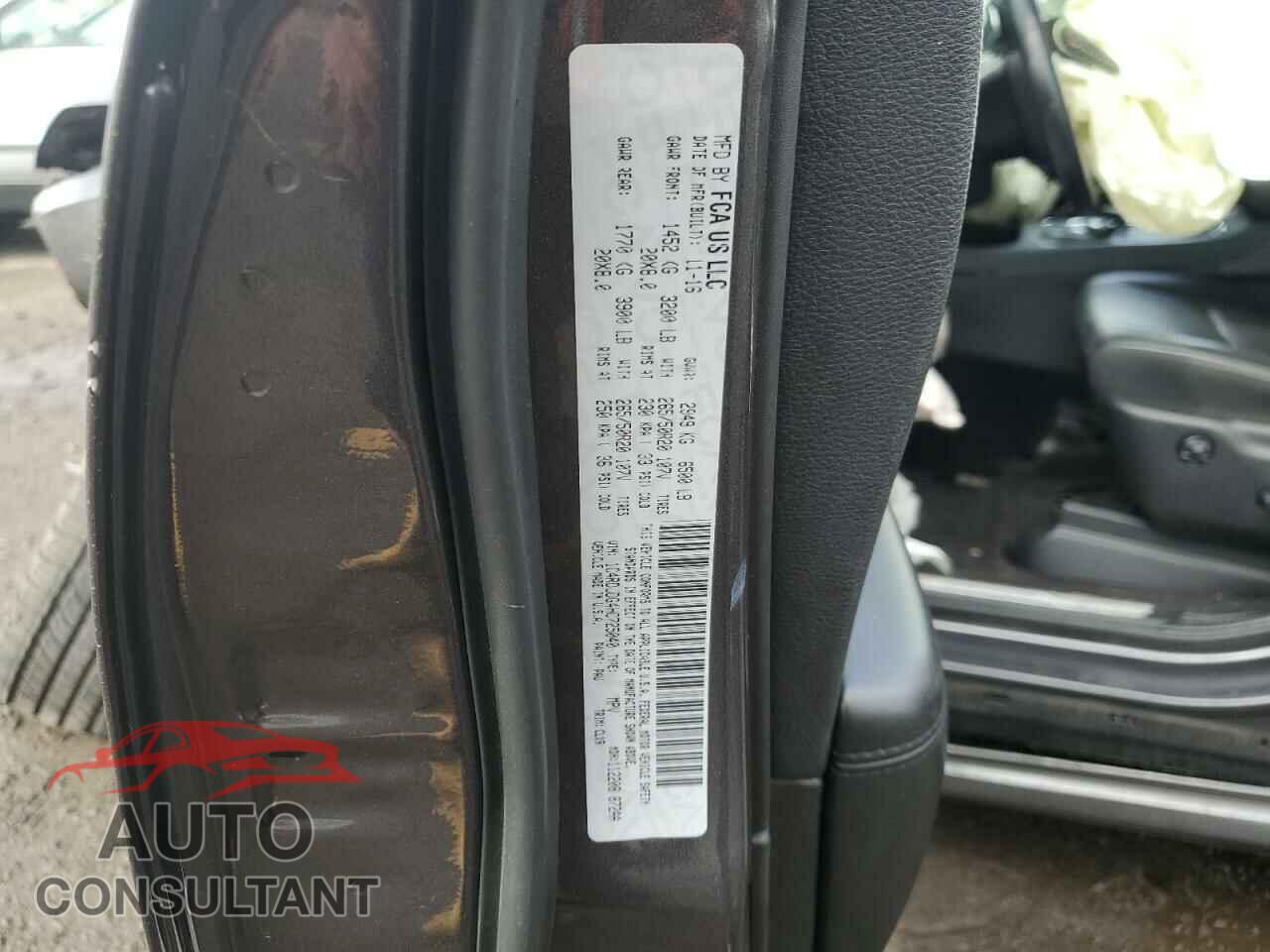 DODGE DURANGO 2017 - 1C4RDJDG4HC725040