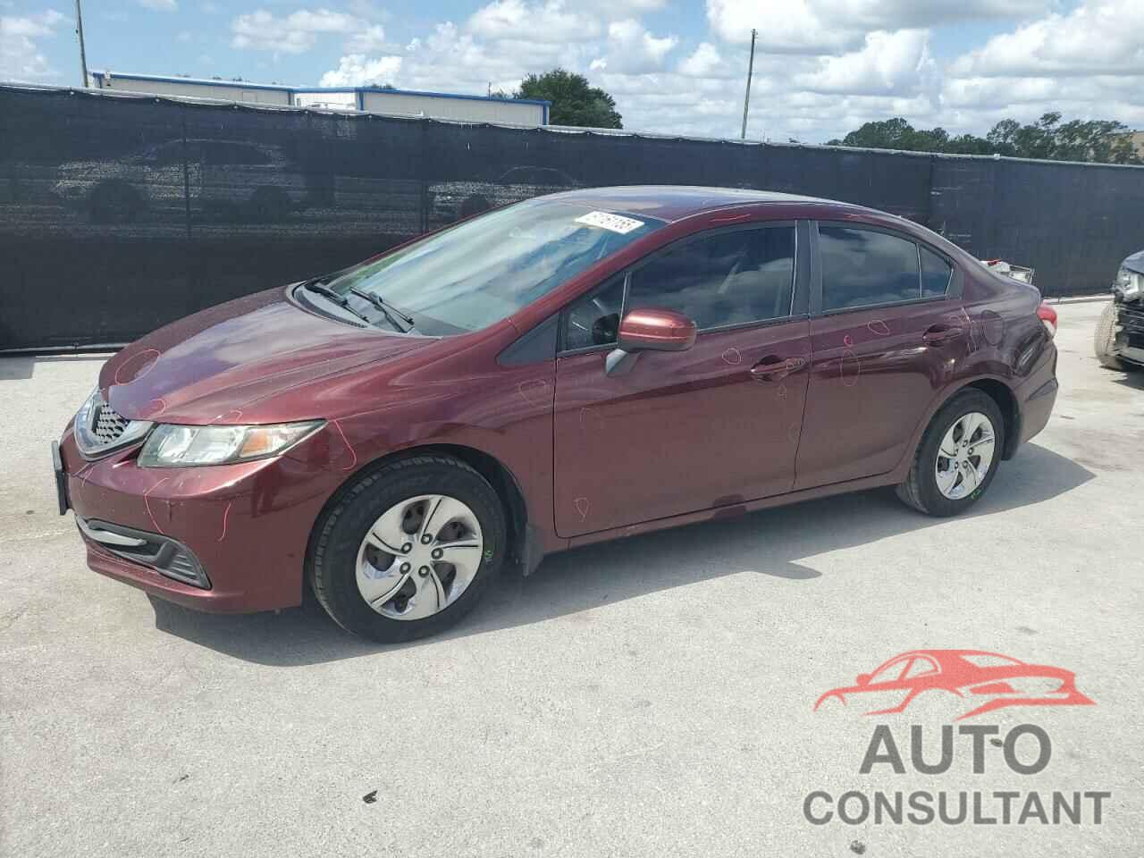 HONDA CIVIC 2014 - 19XFB2F54EE041104