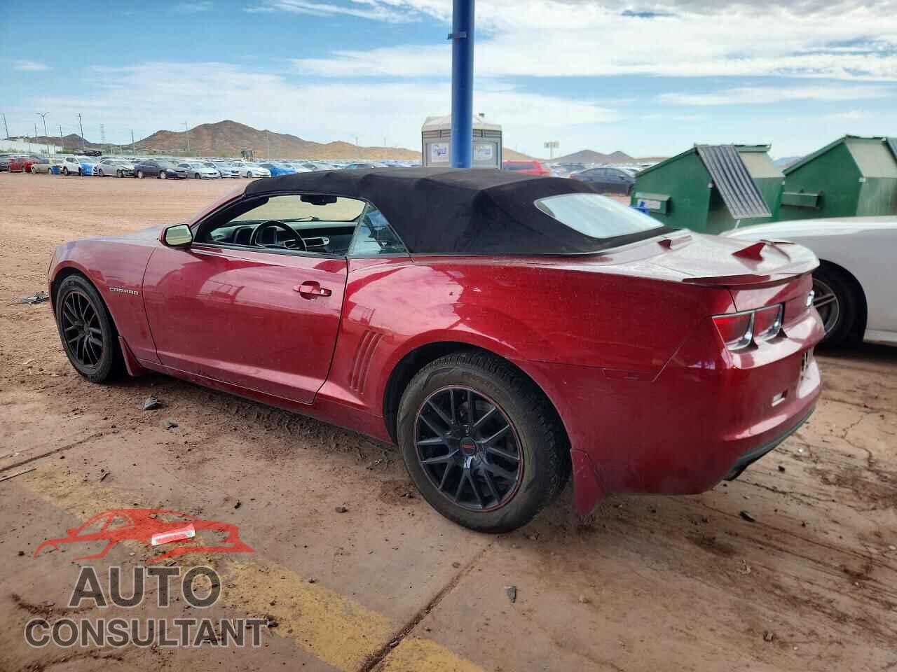 CHEVROLET CAMARO 2012 - 2G1FB3D30C9211308