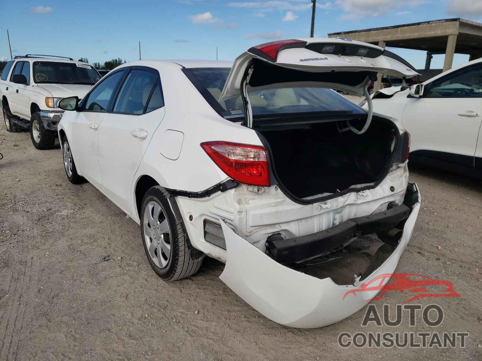 TOYOTA COROLLA 2019 - 2T1BURHE5KC222625