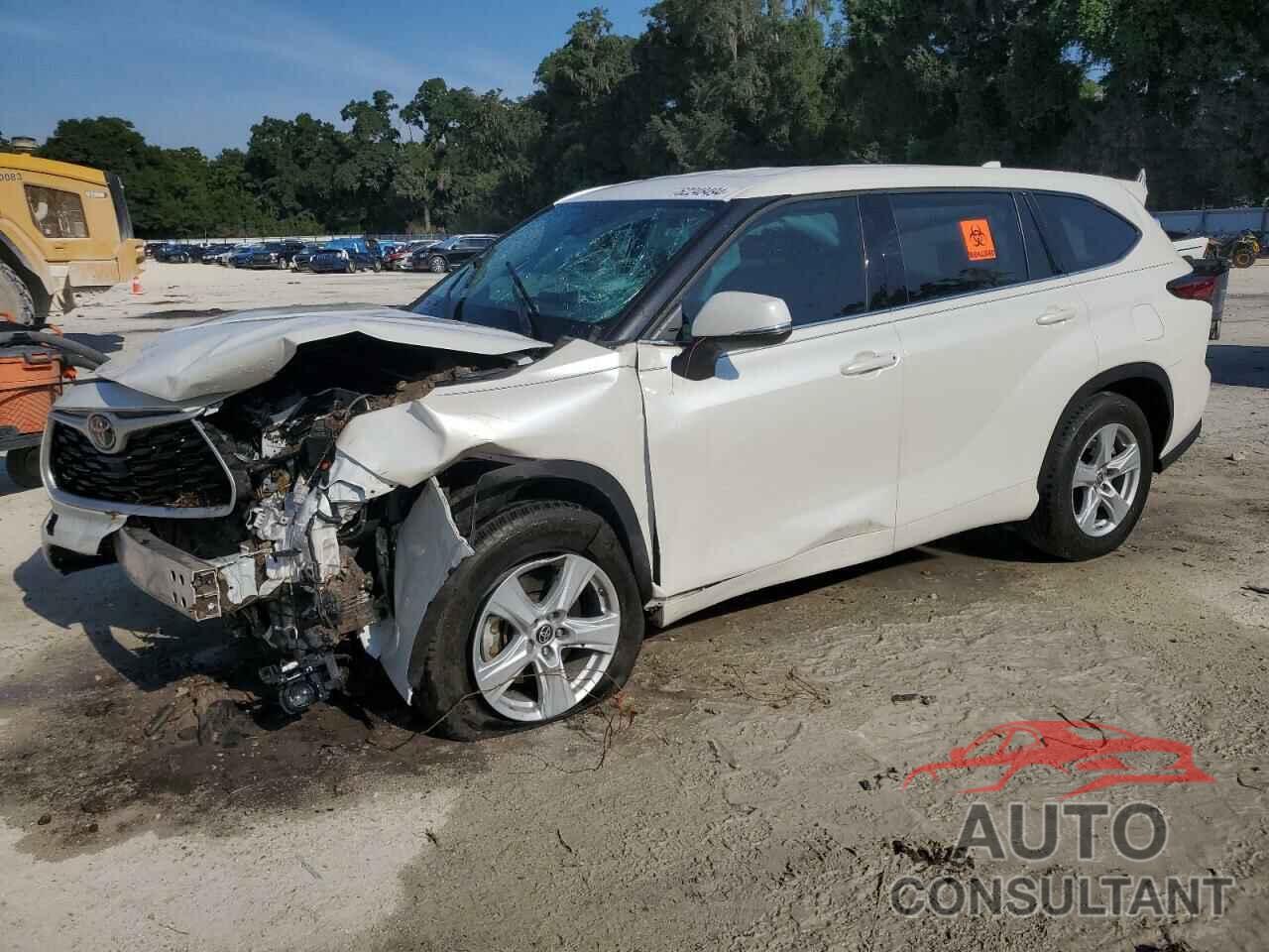 TOYOTA HIGHLANDER 2021 - 5TDCZRAH1MS077961