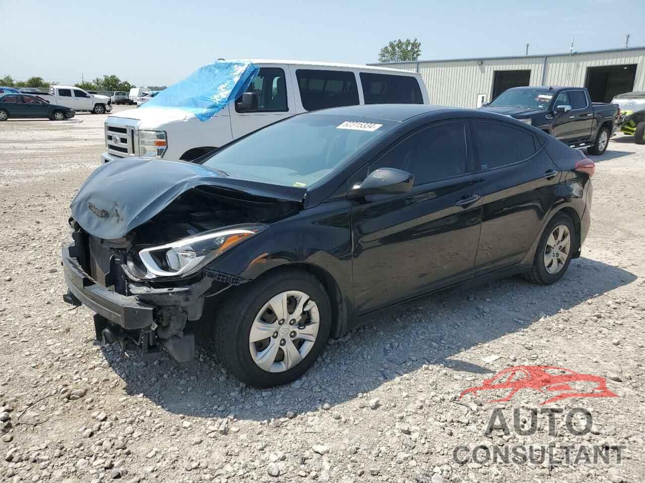 HYUNDAI ELANTRA 2016 - KMHDH4AE9GU501463