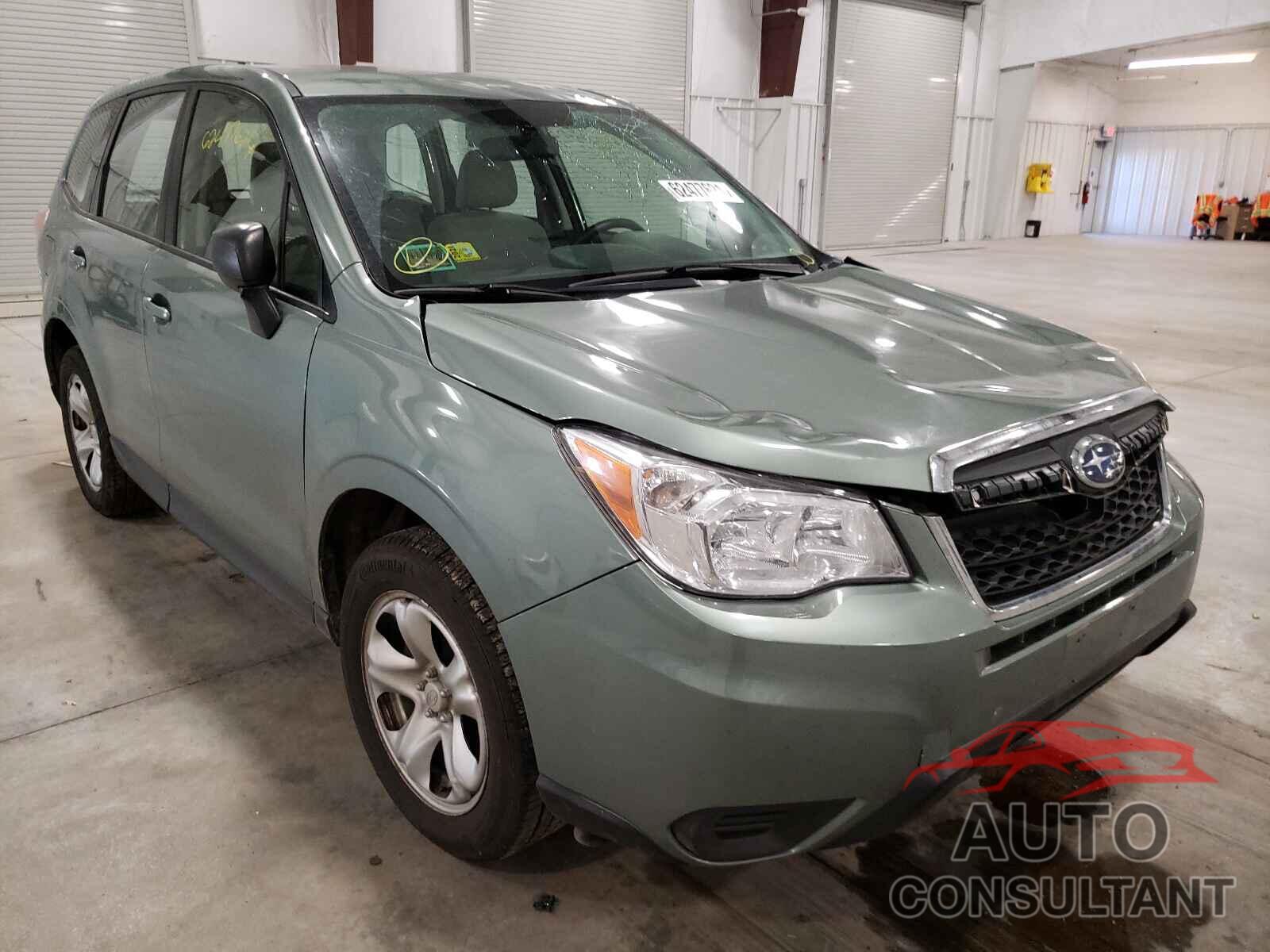 SUBARU FORESTER 2016 - JF2SJAAC9GG547310