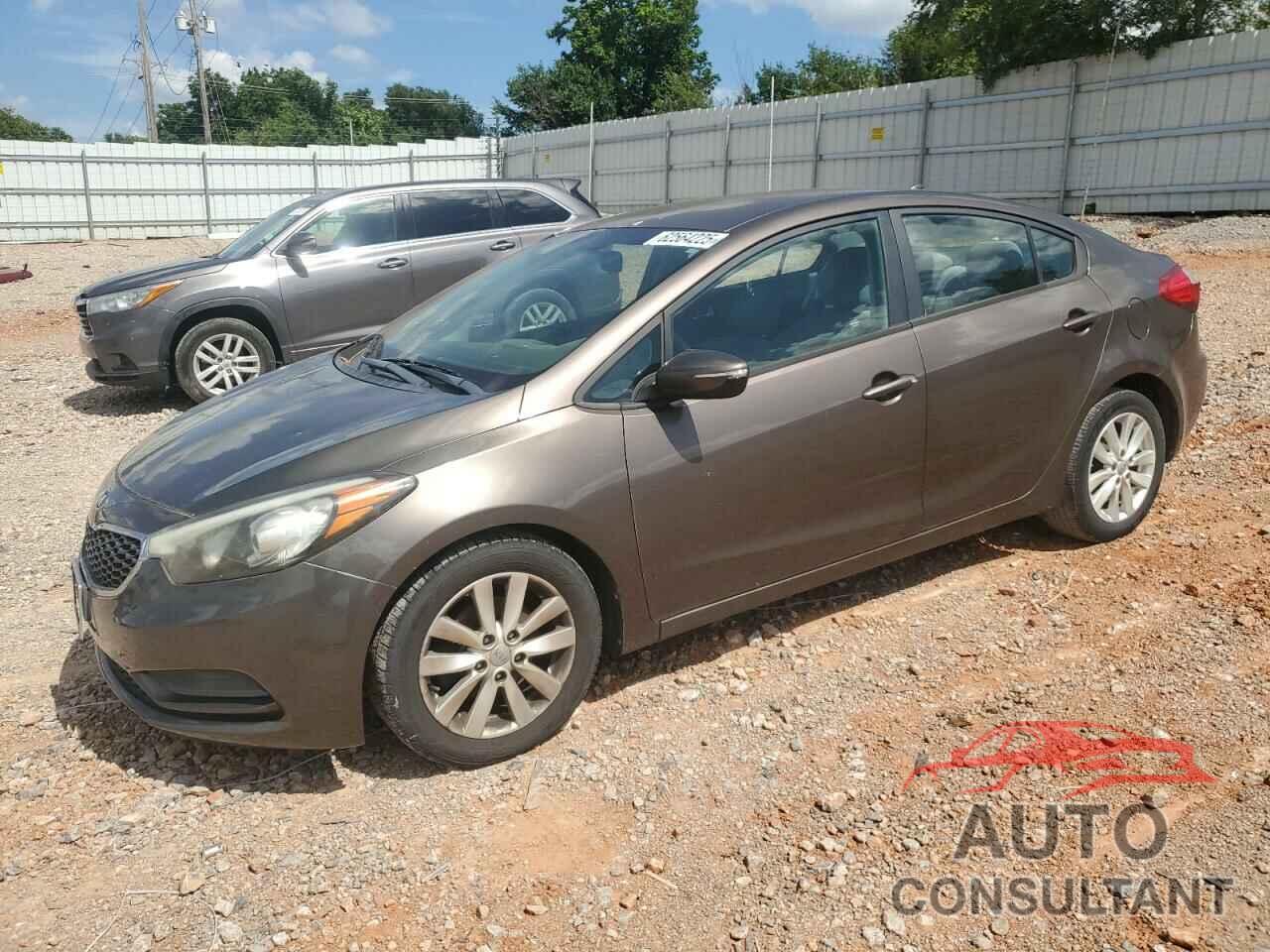 KIA FORTE 2015 - KNAFX4A68F5255570