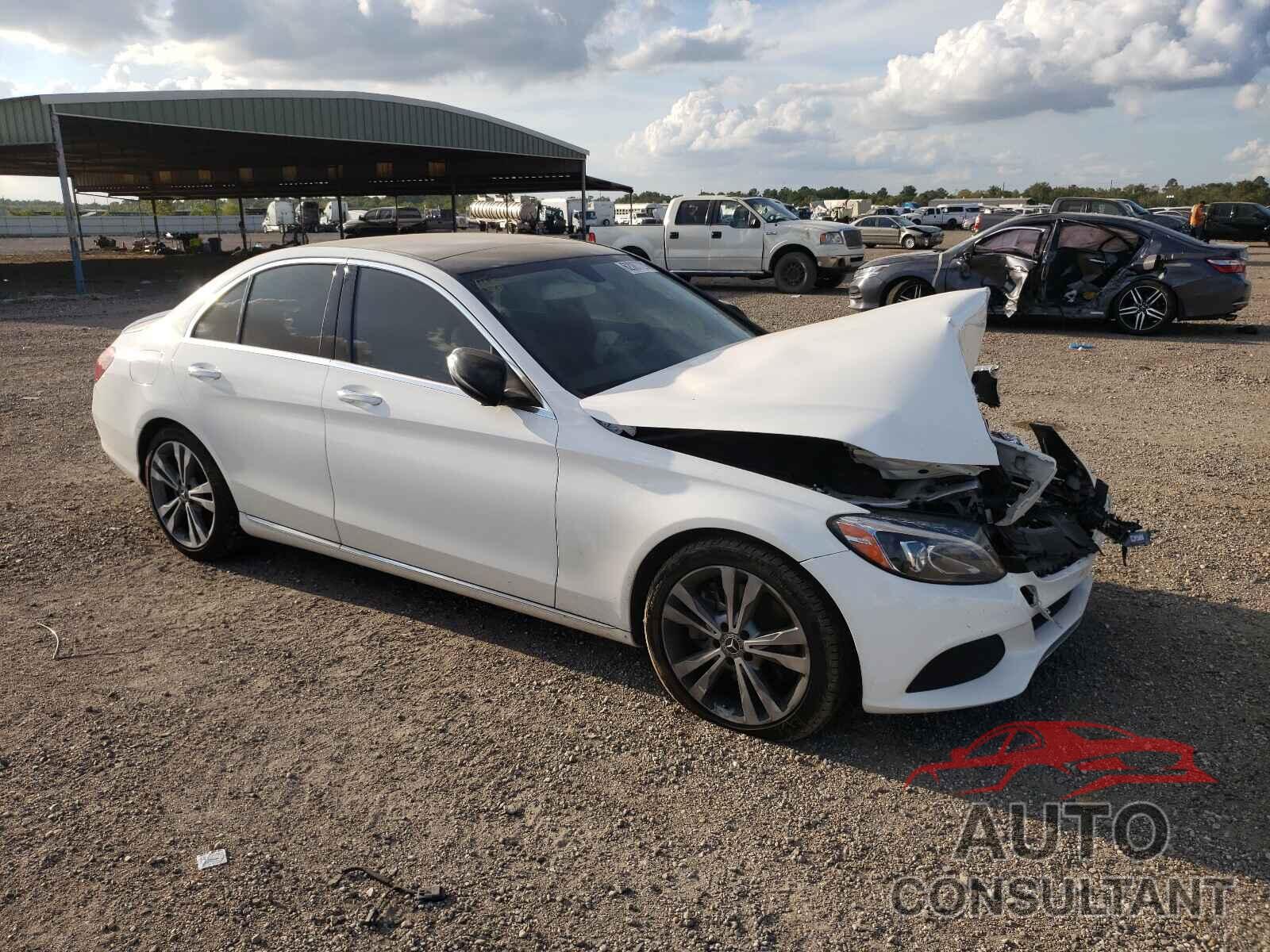 MERCEDES-BENZ C-CLASS 2018 - WDDWF4JBXJR386042