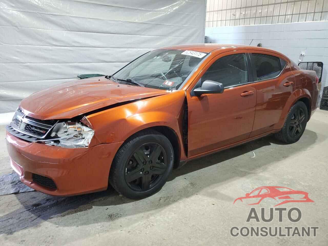 DODGE AVENGER 2012 - 1C3CDZAB8CN238440